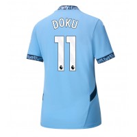 Manchester City Jeremy Doku #11 Hemmatröja Dam 2024-25 Kortärmad